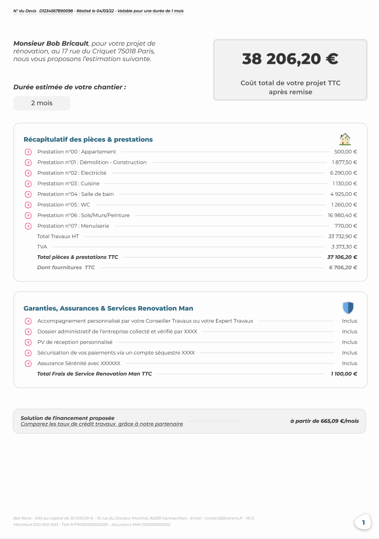 obtenez rapidement un devis pour la rénovation de votre maison à paris. estimation gratuite, travaux sur mesure, professionnels qualifiés. comparez et réalisez votre projet sereinement !