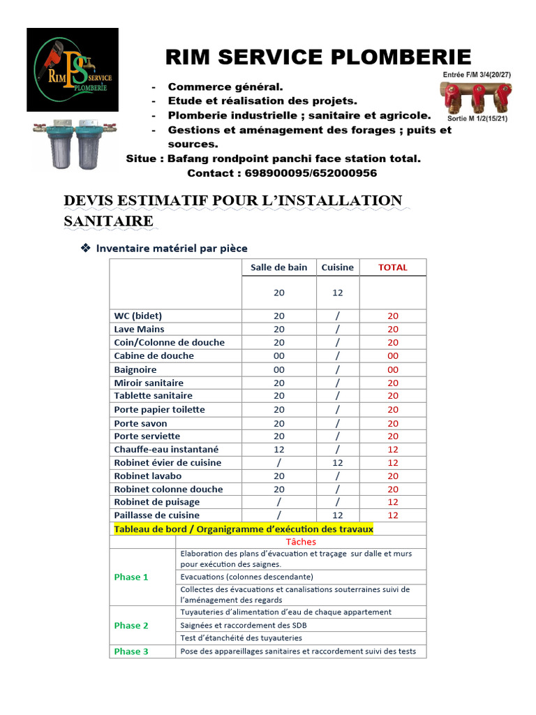 obtenez rapidement un devis personnalisé pour vos travaux de plomberie en rénovation. service professionnel, tarifs compétitifs, intervention rapide et solutions adaptées à vos besoins.